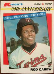 Rod Carew Baseball Cards 1987 Kmart Prices