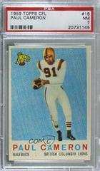 Paul Cameron Football Cards 1959 Topps CFL Prices