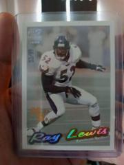 Ray Lewis [HoloSilver] #22 Football Cards 1999 Pacific Paramount Prices