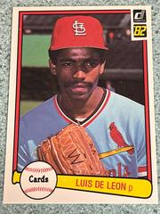 Luis de Leon Baseball Cards 1982 Donruss Prices