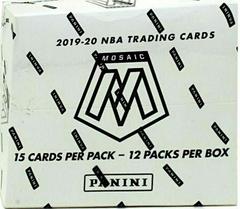 Cello Box Basketball Cards 2019 Panini Mosaic Prices