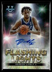 Dereck Lively II [Lava] #FL-2 Basketball Cards 2022 Bowman University Best Flashing Lights Prices