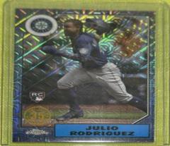 Julio Rodriguez [Blue] #T87C-30 Baseball Cards 2022 Topps Update 1987 Chrome Prices