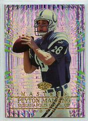 Peyton Manning [HoloGold] Football Cards 2000 Collector's Edge Masters Prices