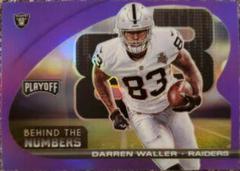 Darren Waller [Purple] #BTN-DWA Football Cards 2021 Panini Playoff Behind the Numbers Prices