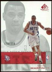 Kenyon Martin #61 Basketball Cards 2000 SP Game Floor Prices
