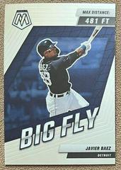 Javier Baez Baseball Cards 2022 Panini Mosaic Big Fly Prices
