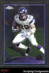 Adrian Peterson [White Jersey Refractor] #TC28 Football Cards 2009 Topps Chrome Prices