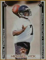 Michael Vick #1 Football Cards 2001 Pacific Vanguard Prime Prospects Prices