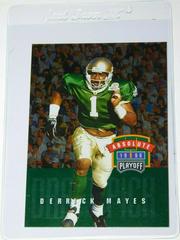 Derrick Mayes Football Cards 1996 Playoff Absolute Prices