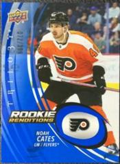 Noah Cates [Blue] #RR-16 Hockey Cards 2022 Upper Deck Trilogy Rookie Renditions Prices