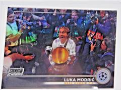 Luka Modric [Refractor] #37 Soccer Cards 2022 Stadium Club Chrome UEFA Competitions Prices