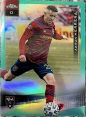Aaron Herrera [Aqua Refractor] #13 Soccer Cards 2021 Topps Chrome MLS Prices