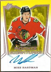 Mike Hardman Hockey Cards 2021 SPx Rookie Signatures Prices