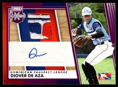 Diover De Aza [Purple] Baseball Cards 2022 Panini Elite Extra Edition DPL Material Signatures Prices