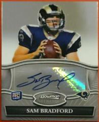Sam Bradford Football Cards 2010 Bowman Sterling Autographs Prices