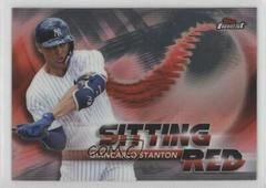 Giancarlo Stanton Baseball Cards 2018 Topps Finest Sitting Red Prices
