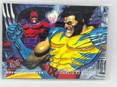 Magneto vs. Wolverine Marvel 1995 Ultra X-Men Prices