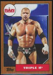 Triple H [Bronze] Wrestling Cards 2017 Topps WWE Heritage Prices