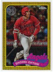 Shohei Ohtani [Gold] Baseball Cards 2024 Topps 1989 Chrome Silver Pack Prices