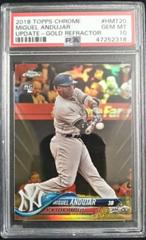 Miguel Andujar [Gold Refractor] Baseball Cards 2018 Topps Chrome Update Prices