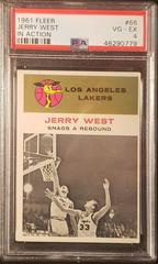 Jerry West In Action Basketball Cards 1961 Fleer Prices