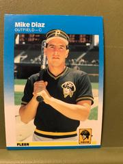 Mike Diaz #609 Baseball Cards 1987 Fleer Prices