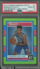 Markelle Fultz [Lime Green] #1 Basketball Cards 2017 Panini Donruss Optic the Rookies Prices
