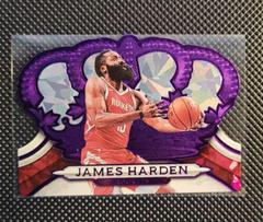 James Harden [Crystal Purple] Basketball Cards 2018 Panini Crown Royale Prices