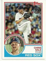 Chris Sale Baseball Cards 2018 Topps 1983 Baseball Prices