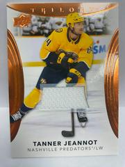Tanner Jeannot [Orange Foil Jersey] #3 Hockey Cards 2022 Upper Deck Trilogy Prices