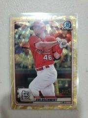 Paul Goldschmidt [Gold Refractor] #4 Baseball Cards 2020 Bowman Chrome Prices