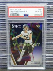 Trevor Lawrence #VIS-7 Football Cards 2022 Panini Select Visionary Prices