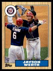 Jayson Werth #TM-13 Baseball Cards 2012 Topps 1987 Minis Prices