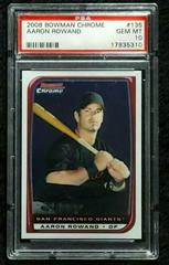 Aaron Rowand #135 Baseball Cards 2008 Bowman Chrome Prices