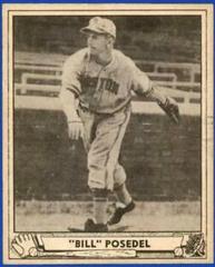 Bill Posedel #58 Baseball Cards 1940 Play Ball Prices