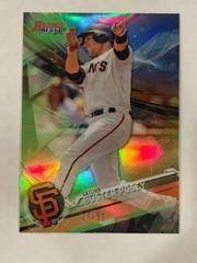 Buster Posey [Green Refractor] Baseball Cards 2017 Bowman's Best Prices