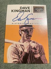 Dave Kingman Baseball Cards 2014 Panini Golden Age Historic Signatures Prices