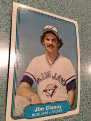 Jim Clancy #612 Baseball Cards 1982 Fleer Prices