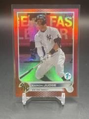 Aaron Judge [Red] #99 Baseball Cards 2022 Topps 1st Edition Prices
