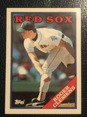 Roger Clemens Baseball Cards 1988 Topps Tiffany Prices