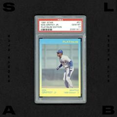 Ken Griffey Jr. #57 Baseball Cards 1991 Star Platinum Edition Prices