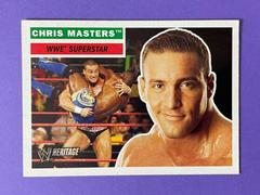 Chris Masters #46 Wrestling Cards 2005 Topps Heritage WWE Prices