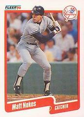 Matt Nokes Baseball Cards 1990 Fleer Update Prices