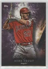 Mike Trout [Purple] Baseball Cards 2018 Topps Inception Prices