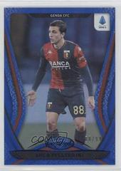 Luca Pellegrini [Mirror Blue] Soccer Cards 2020 Panini Chronicles Certified Serie A Prices
