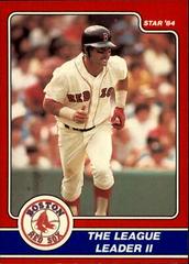 Carl Yastrzemski [The League Leader II] Baseball Cards 1984 Star Yastrzemski Prices