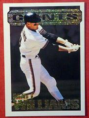 Matt Williams #44 Baseball Cards 1994 Topps Black Gold Prices