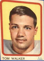 Tom Walker Football Cards 1963 Topps CFL Prices