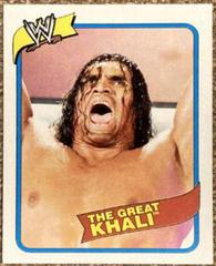 The Great Khali Wrestling Cards 2007 Topps Heritage III WWE Prices